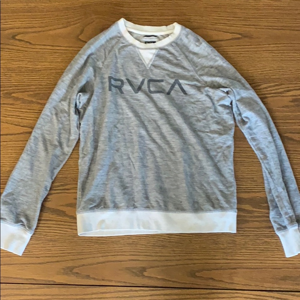 RVCA Gray Sweater, Small Unisex
